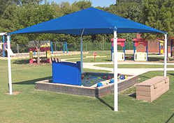 square shade structures